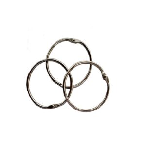 AROS PARA CARPETA METAL 40mm OLAMI CAJAx100