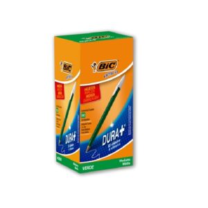 BOLIGRAFOS BIC MEDIO 1.0 mm OPACO VERDE