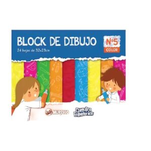 BLOCK DIBUJO No 5 COLOR x 24 HOJAS Muresco