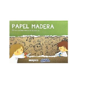 BLOCK ENGOMADO PAPEL MADERA X 30 HOJAS