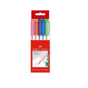 BOLIGRAFOS FABER-CASTELL TRILUX 032 MEDIO  BLISTERx5