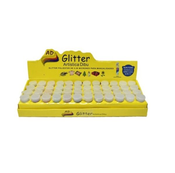 ARTISTICA GLITTER POLIESTER 0.08 MICRONES POTEx3 grs. AD