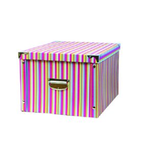 CAJAS ARCHIVO CONTENEDORA 26x31x14cm DESARMABLE PUNTAS METAL THE PEL