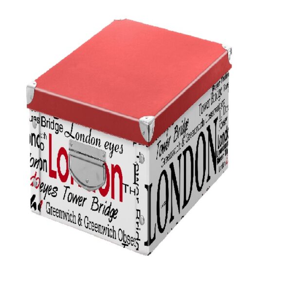 CAJAS ARCHIVO CONTENEDORA 40x33x17cm DESARMABLE PUNTAS METAL THE PEL