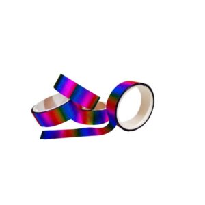 CINTAS DECORATIVAS TORNASOL BRILLO 15mm COLOURS