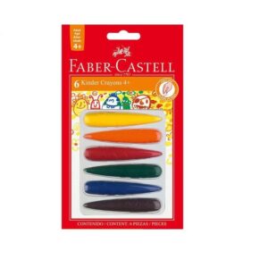 LAPICES PASTA CAJAx 6 FABER-CASTELL COHETE LINEA INICIAL