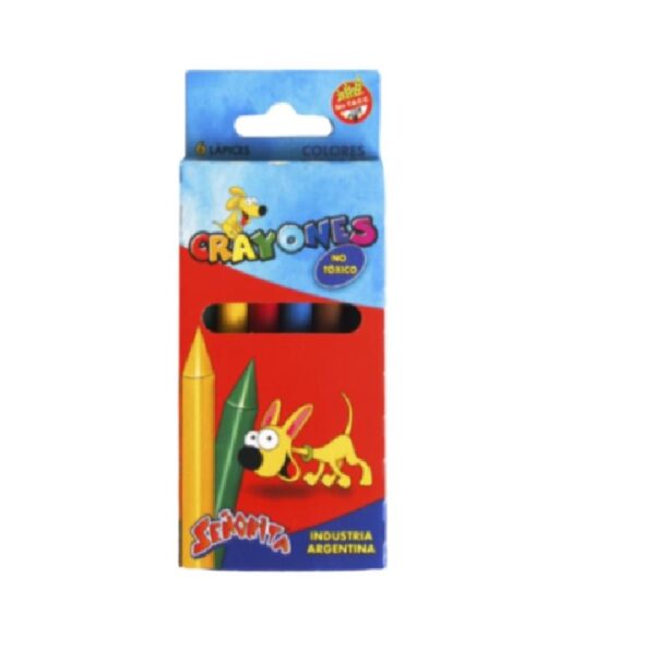 LAPICES PASTA CAJAx 6 SENORITA