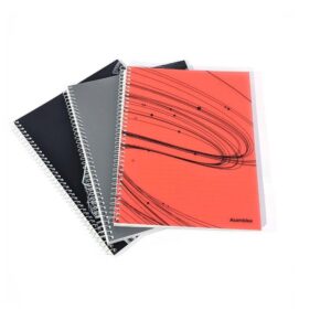 CUADERNOS ESPIRAL A4 TAPA BLANDA   80 HOJAS RAY.ASAMBLEA TAPA PLASTICA