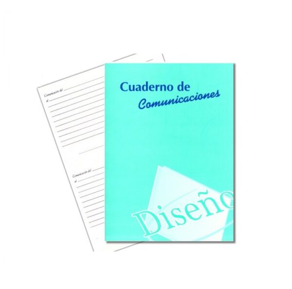 CUADERNOS TAPA BLANDA 16x21 COMUNICACIONES 24 HOJAS DISENO