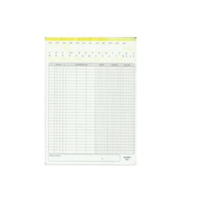 FICHAS CTA.CTE. 20x25cm PERFORADAS COLORES VARIOS PAQx50