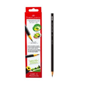 LAPIZ NEGRO HB=2 FABER-CASTELL 1205 NEGRO YO SOY ECO CAJAx12
