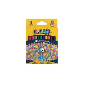 LAPICES COLORES 12 CORTOS SPLASH
