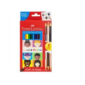 LAPICES COLORES 12 LARGOS FABER-CASTELL