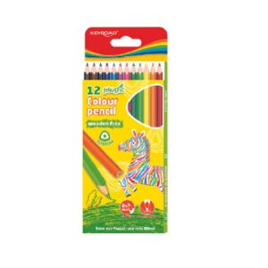 LAPICES COLORES 12 LARGOS KEYROAD