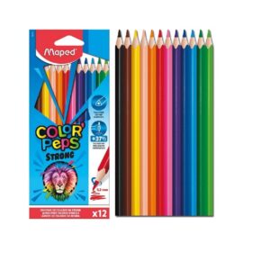 LAPICES COLORES 12 LARGOS MAPED COLOR PEPS