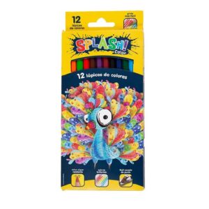 LAPICES COLORES 12 LARGOS SPLASH