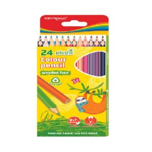 LAPICES COLORES 24 LARGOS KEYROAD
