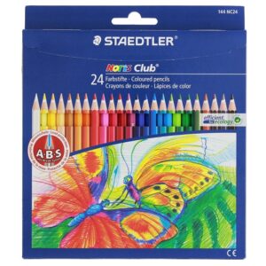 LAPICES COLORES 24 LARGOS STAEDTLER