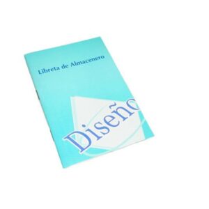 LIBRETAS ALMACENERA 60 PAG.NUM. 14x9.5 CM DISENO