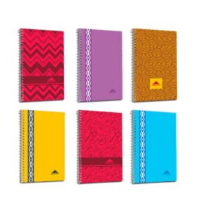 LIBRETAS C/ESPIRAL No20 40 HOJAS 7x10 CM SIERRA VERDE