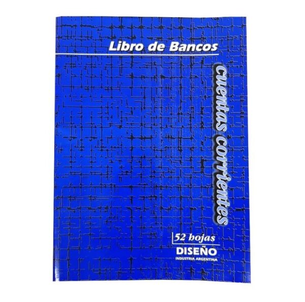 LIBROS BANCOS 52 HOJAS DISENO