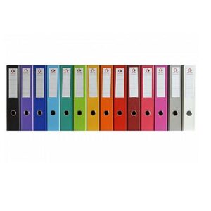 REGISTRADORES OFICIO LOMO ANCHO PVC FORRADO THE PEL