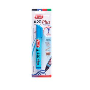 MARCADORES AL AGUA PUNTA REDONDA 420 TRABI BLISTER X 1 MARCADOR