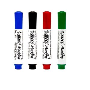 MARCADORES P/PIZARRA PUNTA CHATA BIC Azul