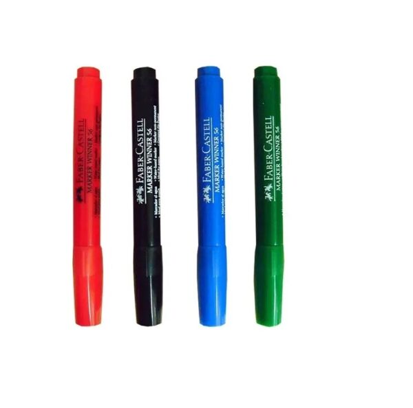 MARCADORES AL AGUA PUNTA REDONDA 57 FABER-CASTELL Azul