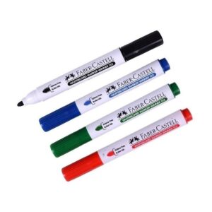MARCADORES P/PIZARRA PUNTA REDONDA 152 FABER CASTELL AZUL
