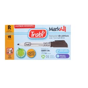 MARCADORES PERMANENTE PUNTA REDONDA ORO/PLATA Trabi P/TODA SUPERF