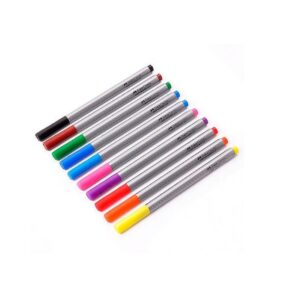 MICROFIBRAS AL AGUA FABER CASTELL FINEPEN GRIP Azul