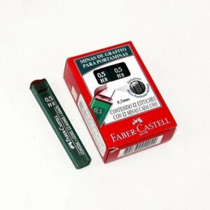 MINAS 0.5mm 2B FABER-CASTELL TUBOx12 MINAS