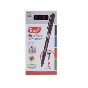 MICROFIBRAS PERMANENTE P/CD TRABI 0.3mm (Ne, Ro, Az, Ve)