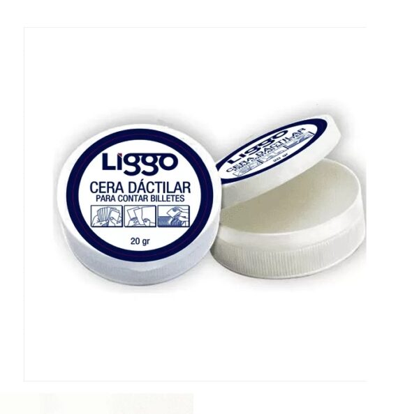 MOJADEDOS CERA DACTILAR 20 Grs. LIGGO