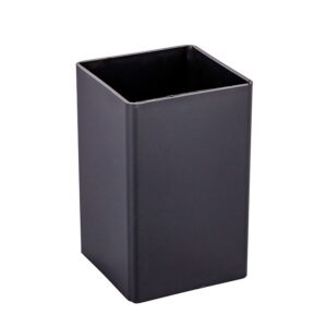PORTA LAPICES CUADRADO NEGRO 10x6cm