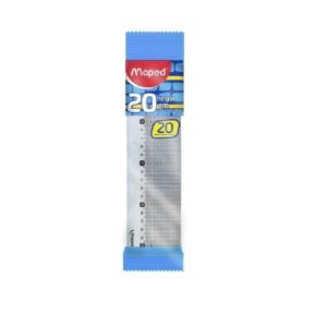 REGLAS 20CM MAPED CRISTAL PLANA