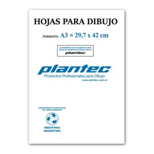 REPUESTOS DIBUJO TECNICO A3 106grs PAQx10 HOJAS S/ROMANI PLANTEC