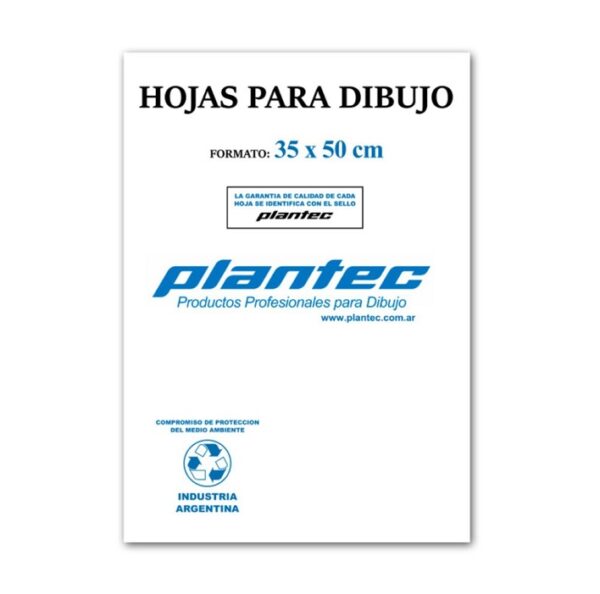 REPUESTOS DIBUJO TECNICO 35x50cm 106grs PAQx10 HOJAS S/ROMANI PLANTEC