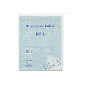 REPUESTOS CALCAR No 3 x 8 HOJAS