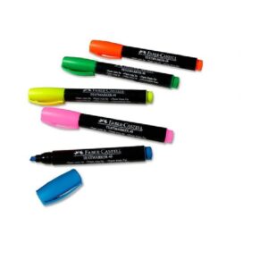 RESALTADORES FABER-CASTELL TEXTMARKER 49 REDONDO Amarillo