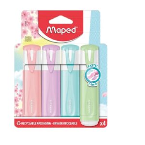 RESALTADORES MAPED PUNTA CHATA PASTEL BLISTERx4
