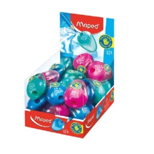 SACAPUNTAS IGLOO2 P/ZURDOS PLASTICO C/DEPOSITO MAPED