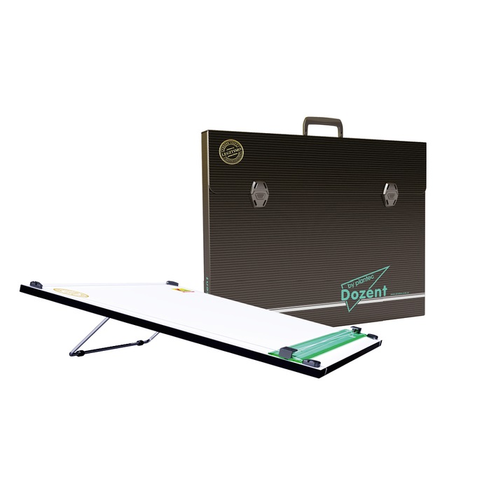 TABLEROS DIBUJO 50x60 LAMINADO C/ATRIL 1 POSIC.+MALETIN DOZENT