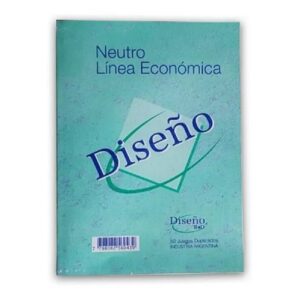 TALONARIOS NEUTRO DUPLICADOS 50 JUEGOS 20x16CM GRANDE ECONOMICO DISENO