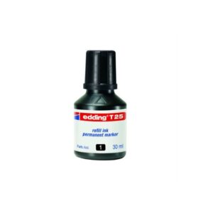 TINTAS PARA MARCADORES PERMANENTES 20ml. EDDING T-25