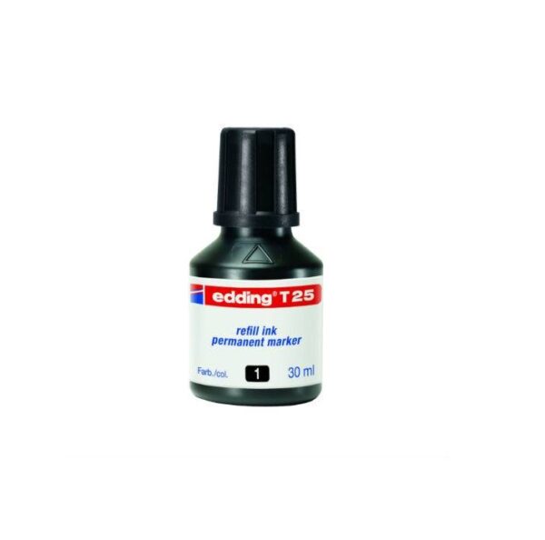 TINTAS PARA MARCADORES PERMANENTES 20ml. EDDING T-25
