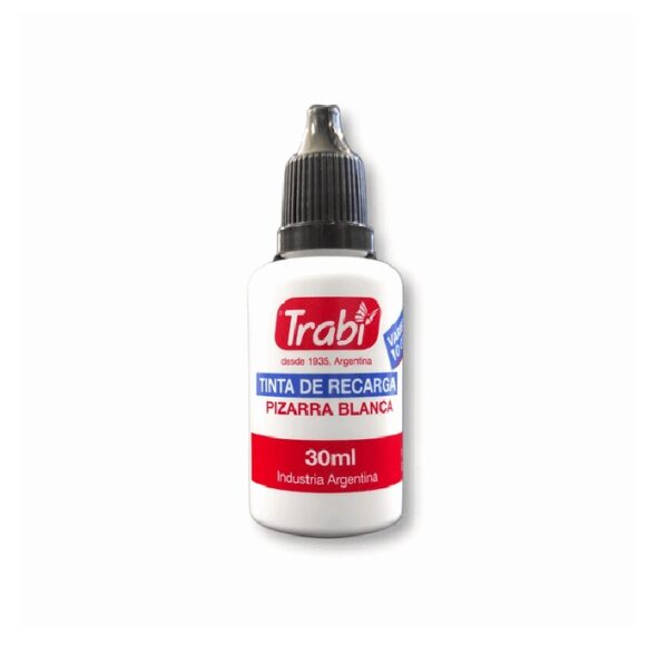 TINTAS PARA SELLOS DE GOMA FRASCOx30 cm3 TRABI