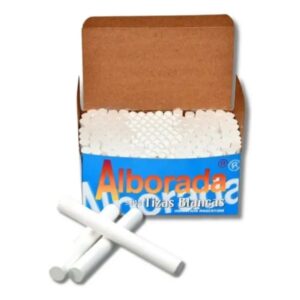 TIZAS BLANCAS ALBORADA CAJAx144