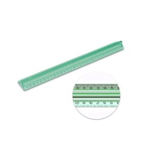 TRIPLES DECIMETROS DOZENT 30CM CON 1/2mm